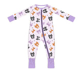 Halloween Bow Bamboo Onesie